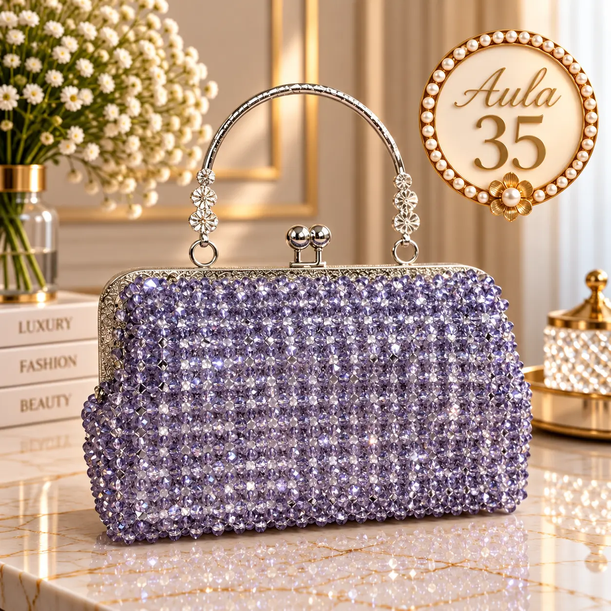 Aula 35 — bolsa de miçangas