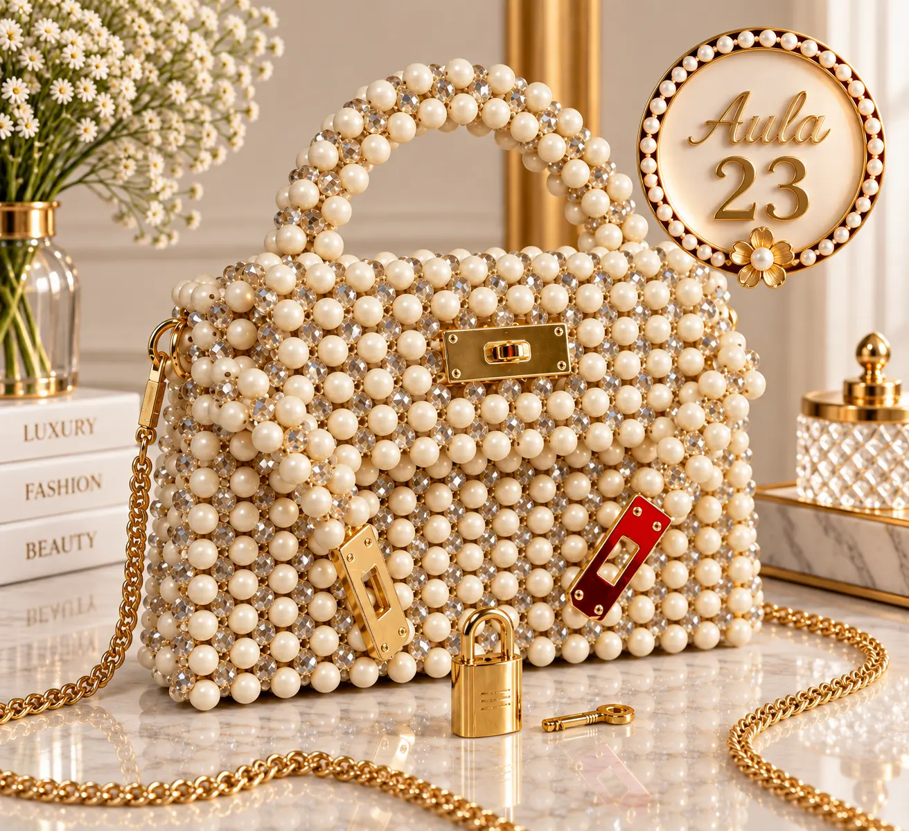 Aula 23 — bolsa de miçangas