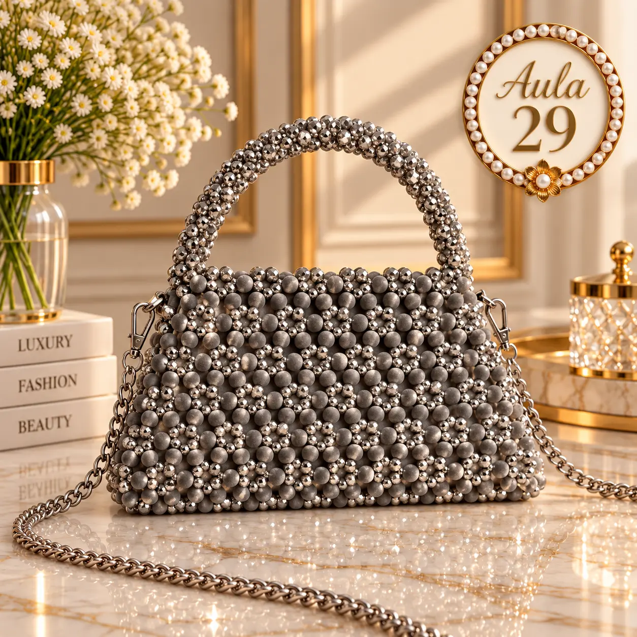 Aula 29 — bolsa de miçangas