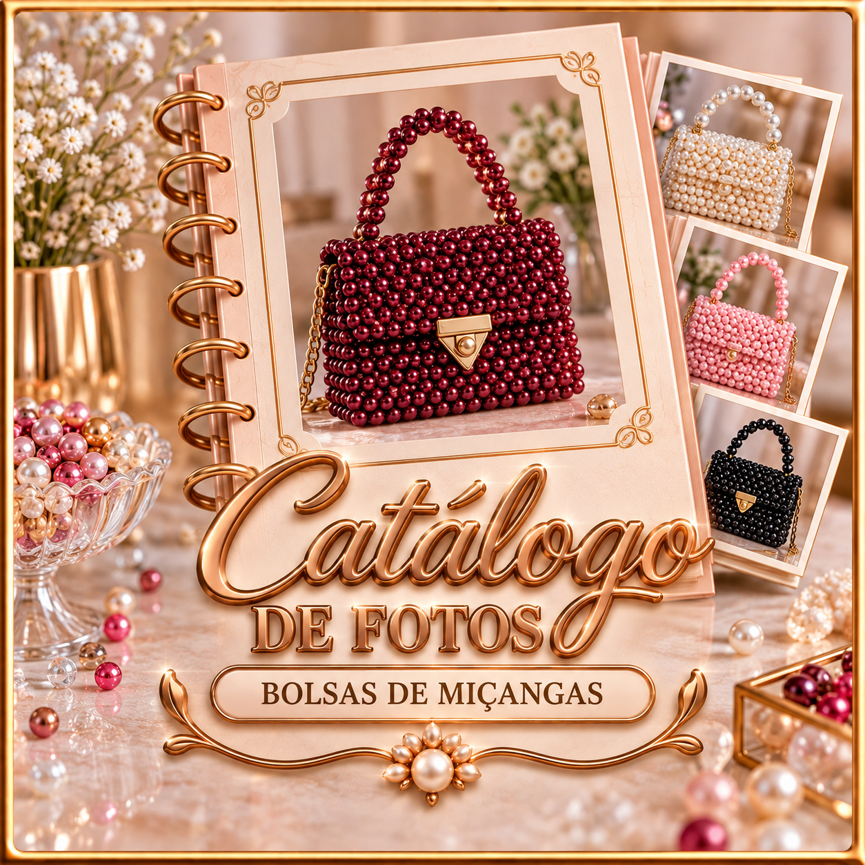 Catálogo de fotos de Bolsas de Miçangas