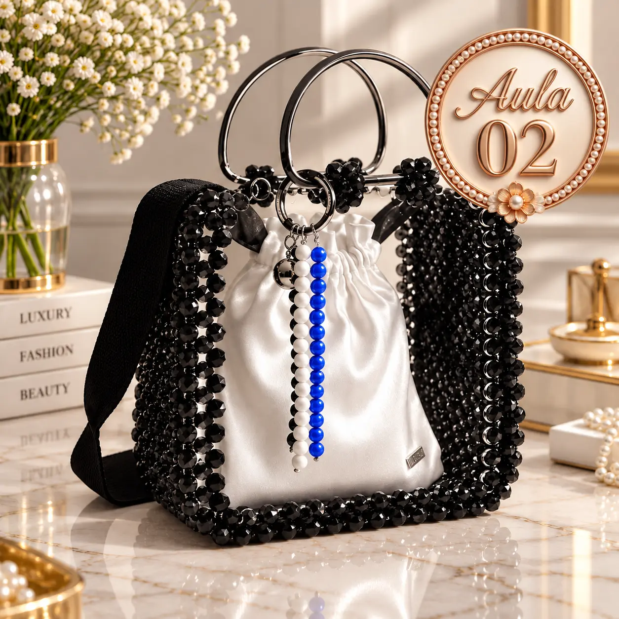Aula 2 — bolsa de miçangas