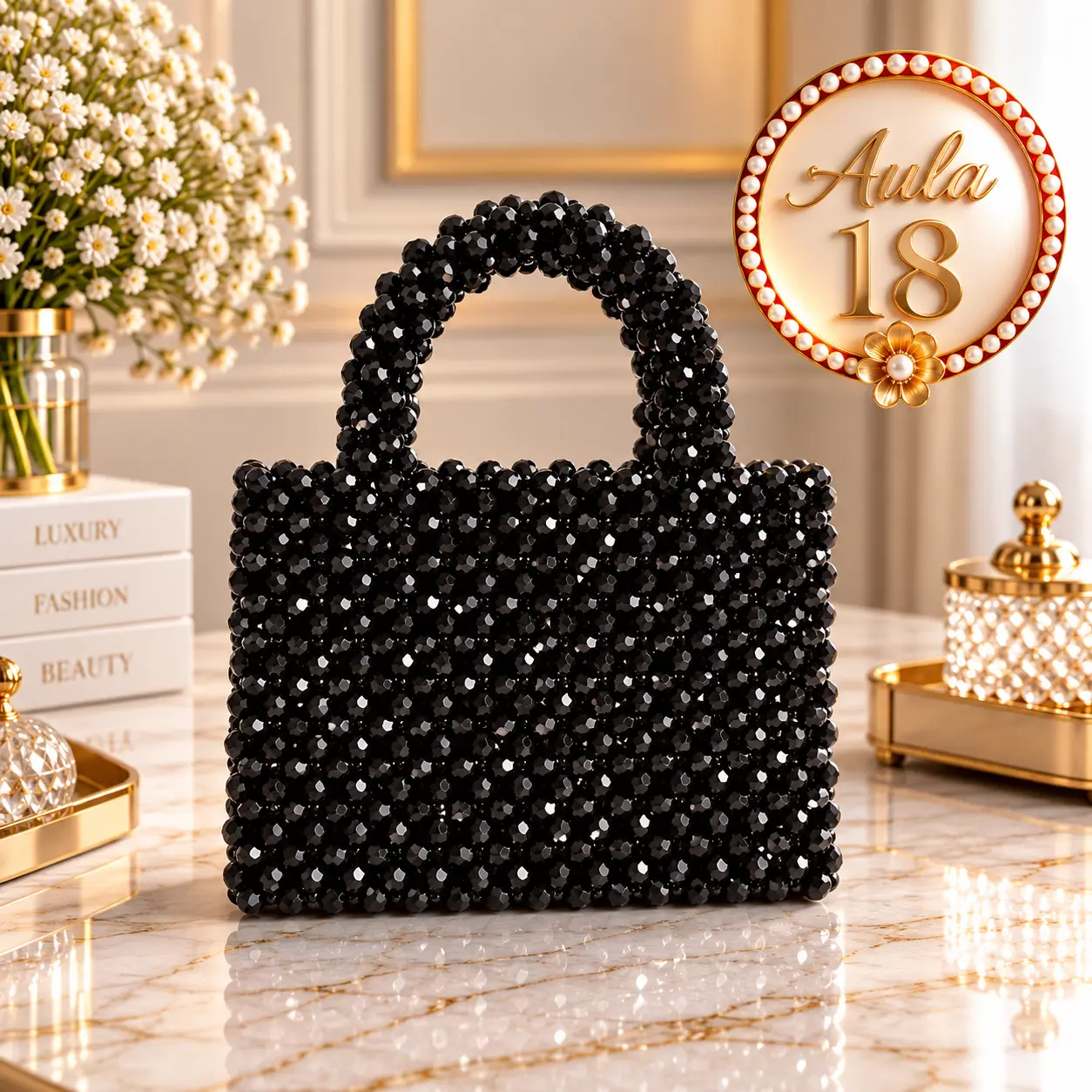 Aula 18 — bolsa de miçangas